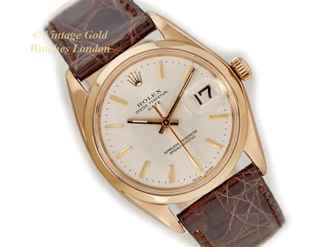 14k gold rolex oyster perpetual 34mm 1963 automatic watch|Rolex watches Oyster Perpetual.